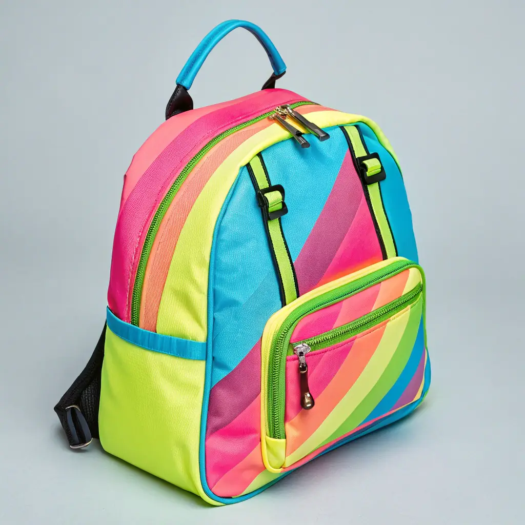 Vivid Backpack with Lightning Strikes